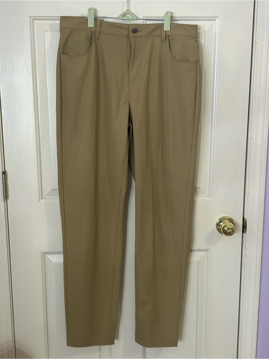 Fabletics Other - Fabletics The Don 5-Pocket Pant Dark Twill Khaki 34x34 Mens Pants